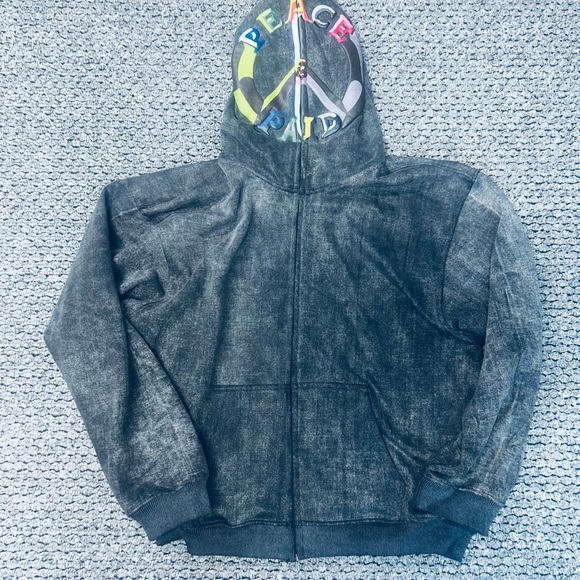 Black Graphic Hoodie - Picture 2 of 3